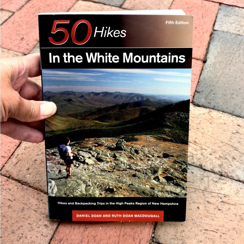 1999 50 Hikes in the White Mountains New Hampshire NH Hiking 4000-Footers AMC